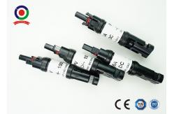 China UV Resistant  Solar Panel Cable Connectors In Line Diode Standard Module Design supplier