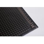LED Dispaly Panel FPCB with Fixible Rolled Copper18 for led advertisng  Double layer circuit board, double-sided black film, black text, surface gold-plated for sale