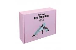 China Pink Recyclable Flat Pack Packaging Boxes For Electric Cleansing Tool Kit supplier