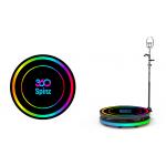 Strip Light 360 Camera Booth 360 Photo Spinner Machine With Led Ring Light