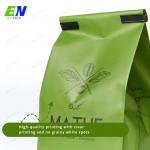 Plastic Kraft Paper Vivid Printing Side Gusset Coffee Bag Resealable Coffee Bags for sale