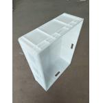 Virgin Polyethylene Reinforcing Anti - Skid Bottom Euro Stacking Containers Loading Capacity 20kg