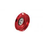 Alloy Material Gym Equipment Pulley 4.5 Inch Red Design Health Equipment Rollers for sale