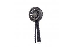 China Portable Rechargeable Table Fan 1200mAh Stroller Student Mini Handheld Electric Fan supplier