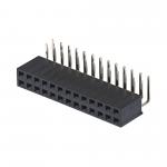 2.0mm H4.3 4.6mm Female Pin Header Connector Right Angle 90 Degree 2x2 2x40pin for sale