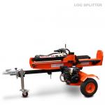 6.5HP Gasoline 22 Ton Firewood Log Splitter , electric start wood splitter for sale