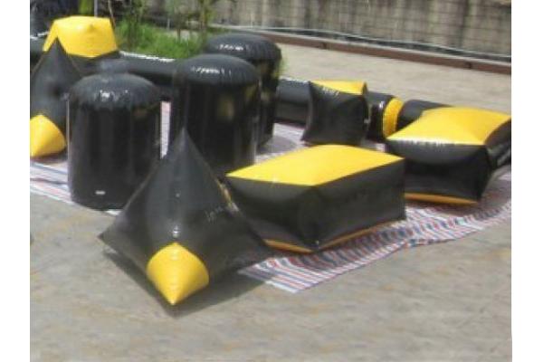 Soft and Safe Blindage Inflatable Paintball Bunker BUN24 for Paintball Sports