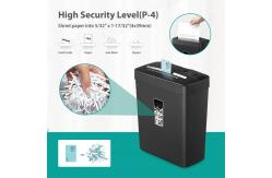 China C220P 6 sheets Commercial Cross Cut Shredder 13L Basket Document Paper Shredder supplier