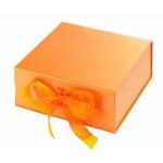 Customized Logo A4 Deep Gift Hampers Elegant Paper Packaging Boxes with Ribbon Closure