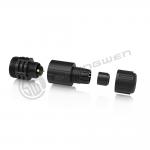 Mini IP67 Waterproof Connector Electrical 3 Pin Female Plug Connector