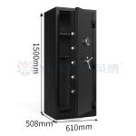 Heavy Gauge Steel Gun Safe Box Solid Steel Heavy Duty Fireproof Protection