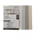 Roof Blinding 0.4mm Solar Screen Roller Blind Fabrics 5% Openness for sale