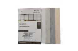 China Openness 5% Sunscreen Roller Blind Fabric Material Shrink Resistant supplier