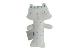 China Animal Plush Infant Holding Squeaker Soft Rattle Newborn Educational Musical Toy supplier