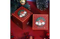 China Custom Printing Christmas Ornament Packaging Boxes Recyclable With Lid And Base Box supplier