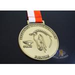 Horse Design Custom Medal Maker , Gold Award Medal For Races Environmental Friendly for sale