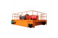 China Engine Powered Fast Speed Winch , Heavy Duty Carbon Steel Cable Pulling Winch supplier