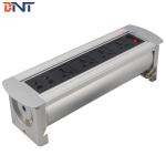 four network  interface used in office room  manual flip up socket  MK1144