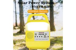 China 10w Solar Home Lighting System With Radio FM Bluetooth Speaker Charger supplier