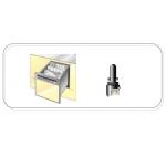 Water Temperature Detection And Control NTC Temperature Sensor For Dish Washer