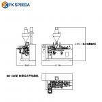 Powder Spoon and Desiccant Filling FK-210F Automatic Zipper Pouch Bag Packing Machine