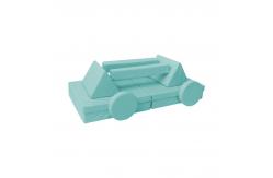 China Durable Flexible Seating Foam Kids Play Sofa With Micro-Suede Removable Cover supplier