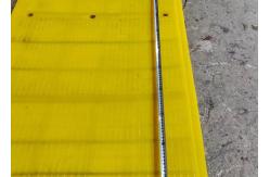China Optimal Performance 30mm Thickness Square Polyurethane Screen Mesh In Plain Weave supplier