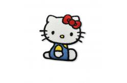China Iron On Applique Clothing Embroidered Patches Cartoon Adhesive Backing supplier