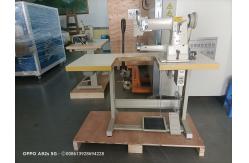 China Semi Auto Leather Shoe Making Sewing Machine Highly Precise Easy Assembly supplier