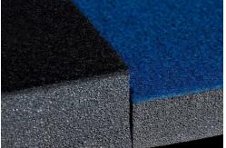 China Martial Arts Rollout Mats With Carpet Surface supplier