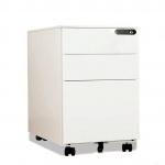 A4 file Metal Mobile Pedestals With Rubber Wheel Number Lock for sale