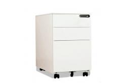 China A4 file Metal Mobile Pedestals With Rubber Wheel Number Lock supplier