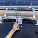 Speed Photovoltaic Washing Robot with Distant Control Physical Cleaning Principle