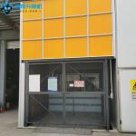 6m High 500kg-20000kg Yellow Industrial Indoor Goods Lift Hydraulic Cargo Elevator for sale