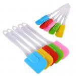 LFGB Mini Heatproof Silicone Kitchen Utensil Silicone Spatulas for sale