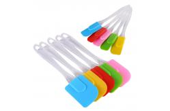 China FDA Mini Silicone Spatulas BPA Free For Baking supplier
