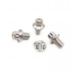 Custom Non Standard Flange Anti Theft Screws Stainless Steel Flower Anti Slip Screws for sale