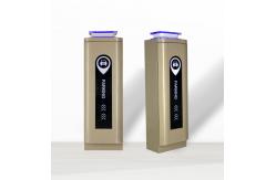 China Anti Collision LED Light Brushless Motor Traffic Barrier Gate Car Parking Gates supplier