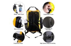 China Foldable Lightweight Waterproof Hiking Backpack , Rainproof Outdoor Camping Backpack supplier