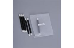 China Double Head Black Stick Foam Cleaning Swab for Consumer Electronics supplier
