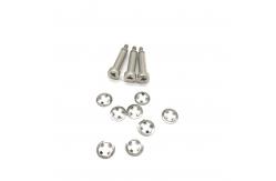 China M2.5x8.6 Spring Loaded Screw , gpu bracket screws UNC 6-32X23 supplier