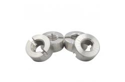 China Hardware Fasteners Custom Slotted Round Nuts DIN546 Slot Threaded Round Slotted Nut supplier