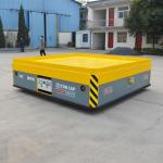 Heavy Duty 15 Tons Press Fit On Tire Electric Transfer Carts Remote Control