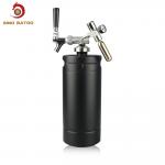 3.8L SS304 Pressurized Mini Keg , FDA Portable Beer Tap System for sale