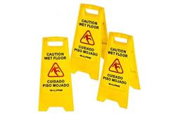 China Customized Safety Alert Signage With Self Adhesive / Screws Installation supplier