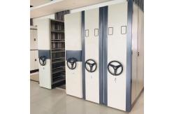China Manual Mass Movable Shelving System For School Library supplier