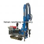 30m Deep Solar Pile Driver Equipment With 25HP Diesel Engine for sale