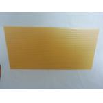 Plastic 5.4mm Yellow Beeswax Foundation Sheets for sale
