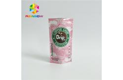 China Laminated Material Plastic Pouches Packaging k Stand Up Bags With One Way Valve supplier