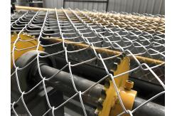 China Electric Galvanized Iron Chain Link Fencing Metal Mesh Fence 8ft High supplier